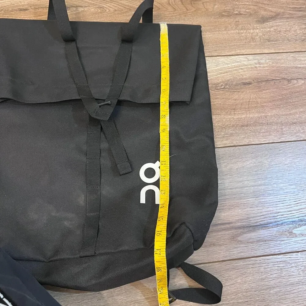 On Cloud Running Ambassador Pack Backpack 2 in 1 Bag Tote Black